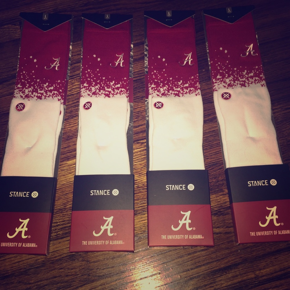 Men’s Alabama Crimson Tide Socks Large